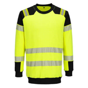 PW3 Modaflame Felpa in maglia Hi-Vis FR