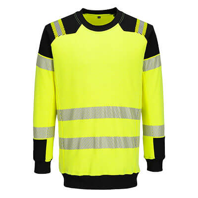 PW3 Modaflame Felpa in maglia Hi-Vis FR